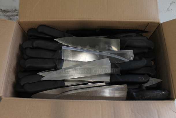 70 SHARPENED Stainless Steel Chef Knives. 70 Times Your Bid! - Image 1 of 2