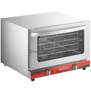 BRAND NEW SCRATCH AND DENT! Avantco 177CO16 Stainless Steel Commercial Countertop Electric Powered Half Size Convection Oven. 120 Volts, 1 Phase. Tested and Working!