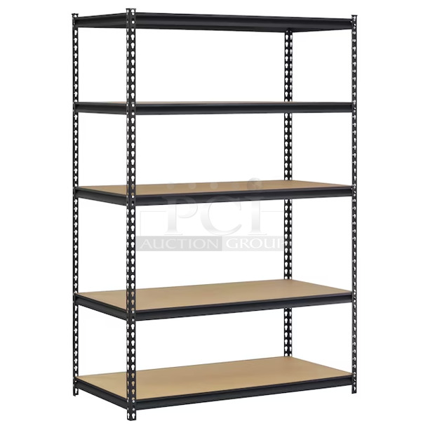 BRAD NEW IN BOX! Muscle Rack 652210098  UR245P-BLK Shelving Unit. 