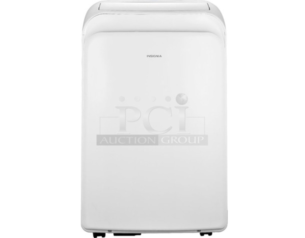 BRAND NEW SCRATCH AND DENT! Insignia NS-AC06PWH1 250 Sq. Ft. 6,000 BTU Portable Air Conditioner White. 115 Volts, 1 Phase. Tested and Working!