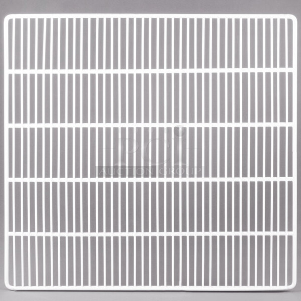 BRAND NEW SCRATCH AND DENT! Lot of 2 Avantco 178SHELFGDC Coated Wire Shelf - 24 1/4" x 23 1/4" - Image 1 of 3