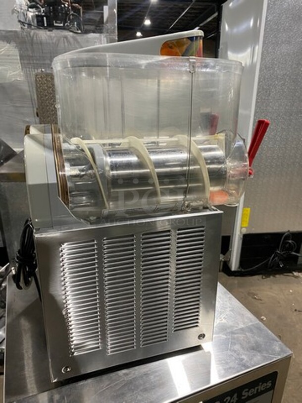 Ugolini Commercial Countertop 2 Flavor Slushie/ Frozen Beverage Dispenser! Model: NHT2UL SN: 470216535049 115V 60HZ 1 Phase - Image 3 of 9