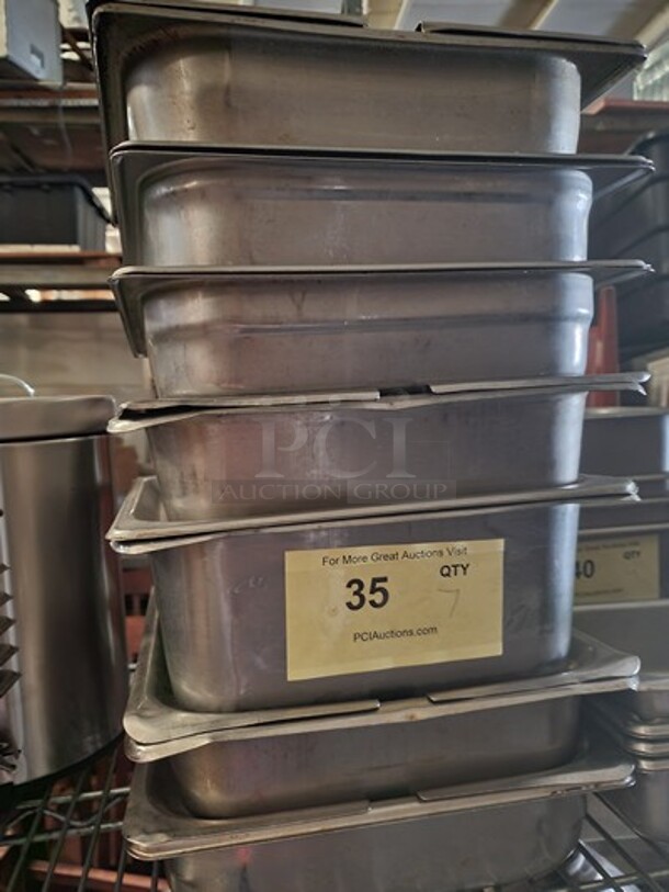 Stainless Steel Food Pan W/Lid 