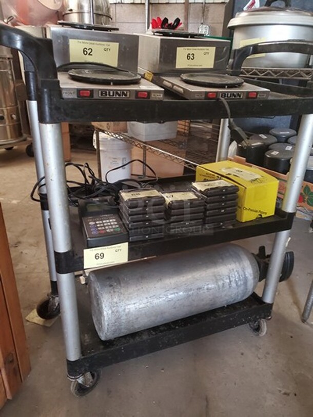 CAMBRO Utility Cart-contents not included