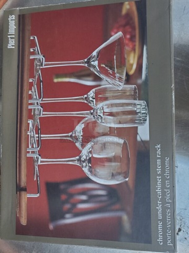 Chrome under-cabinet stem Rack - Image 2 of 4