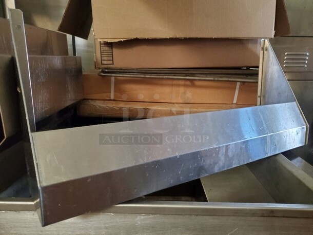 Stainless Steel  Hanging Spice Organizer Shelf/Wall Seasoning Organizer. - Image 3 of 4