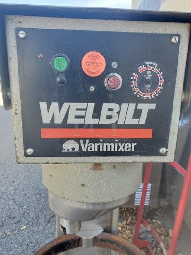 Welbilt Varimixer (No include attachments) Not tested. 3PH - Image 2 of 8