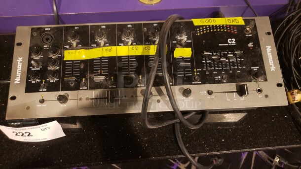 Numark 19" Mixer Not tested (Location 1) - Image 1 of 1