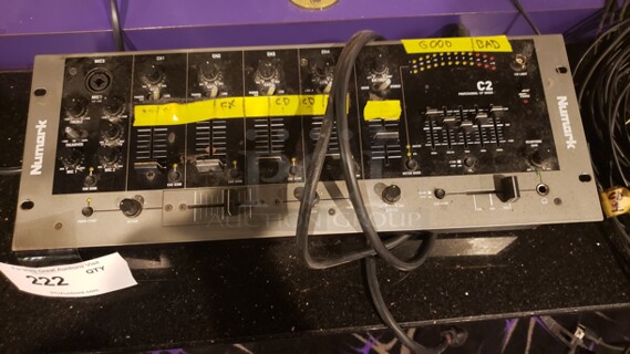 Numark 19" Mixer Not tested (Location 1)