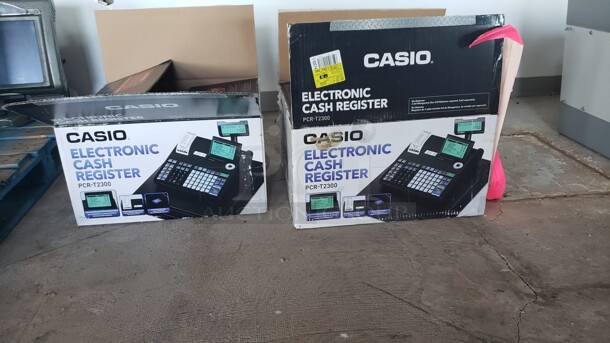 Lot of 2 Casio Cash Registers

Not tested

(Location 2) - Image 1 of 2