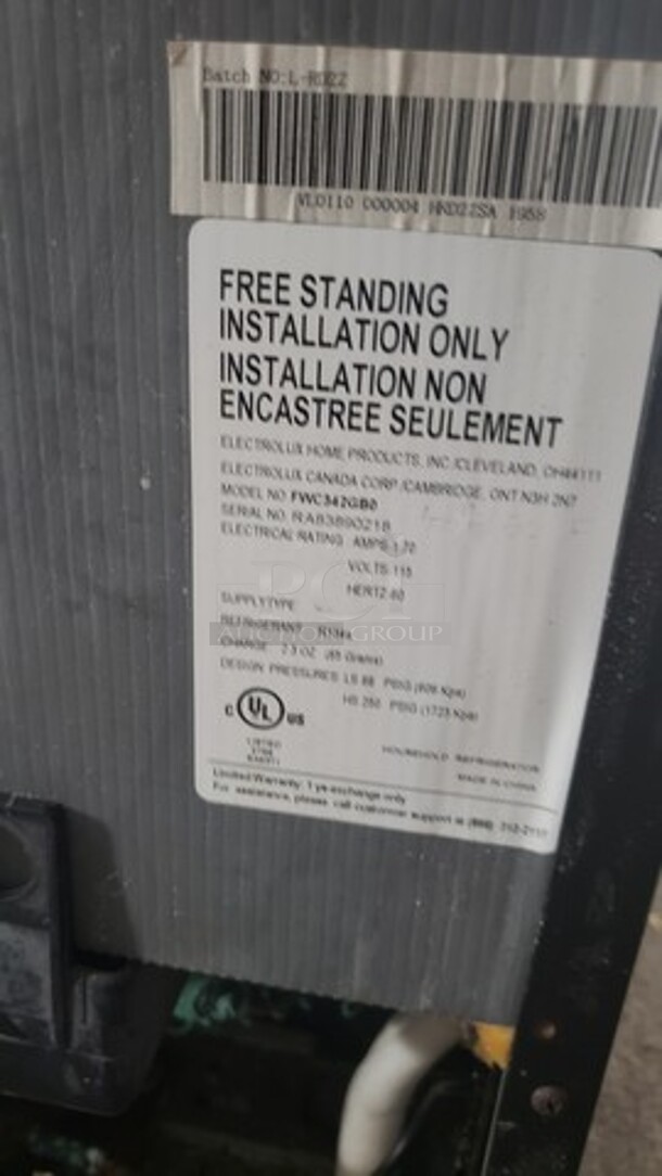 Frigidaire 8 Bottle Wine Cooler Not Tested (Location 2) - Image 3 of 4