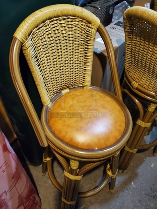 Bamboo Bar Stools
Very Nice condition! - Image 3 of 4