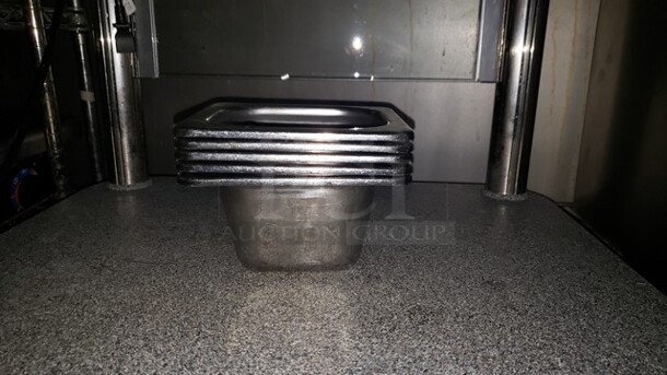 Lot of 5 Vollrath 8264205 Miramar 1/6 Size Food pans - 4" Deep, Mirror-Finish Stainless - Image 3 of 3