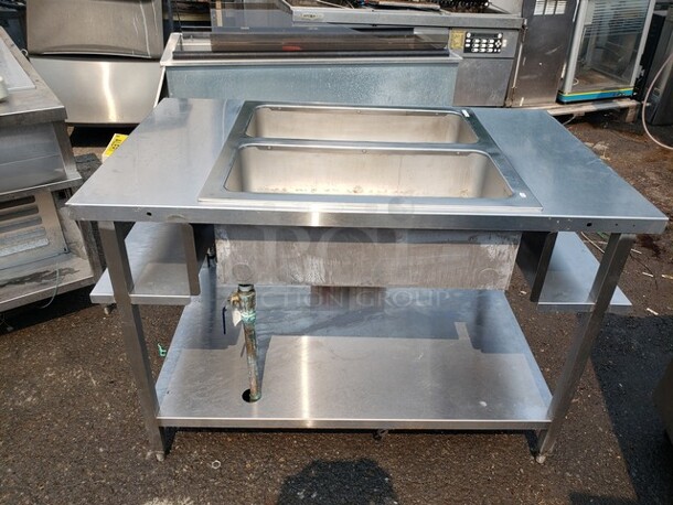 Stainless Steel Drop In Hot Food Station! - Image 1 of 5