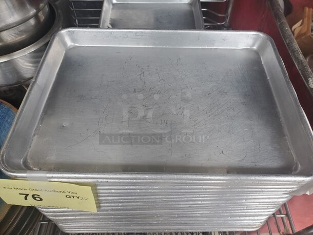 Aluminum Sheet Pan - 13"X10" BIDX22 - Image 2 of 4