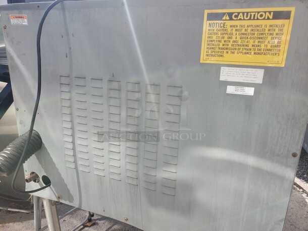 HOBART Natural Gas Full Size Single Deck Convection Oven on Legs 38X36X36 - Image 7 of 7