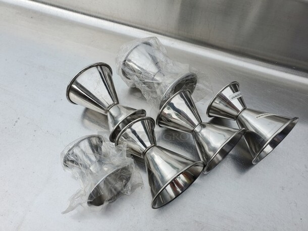 ALL ONE MONEY Lot of 6 Jigger BRAND NEW! - Image 4 of 4