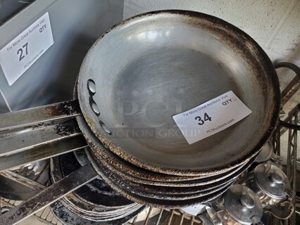 ALL ONE MONEY Lot of 6 Fry pan!