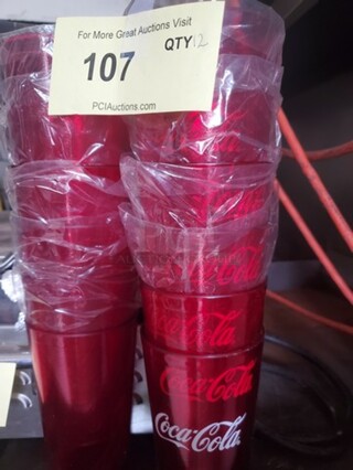 20 oz. Red Coca-Cola® Plastic Cup BIDX12