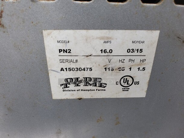 OLDE TYME PN2 Peanut Almond Butter Cashew Mill Nut Grinder Machine - Stainless 115V  - Image 6 of 9