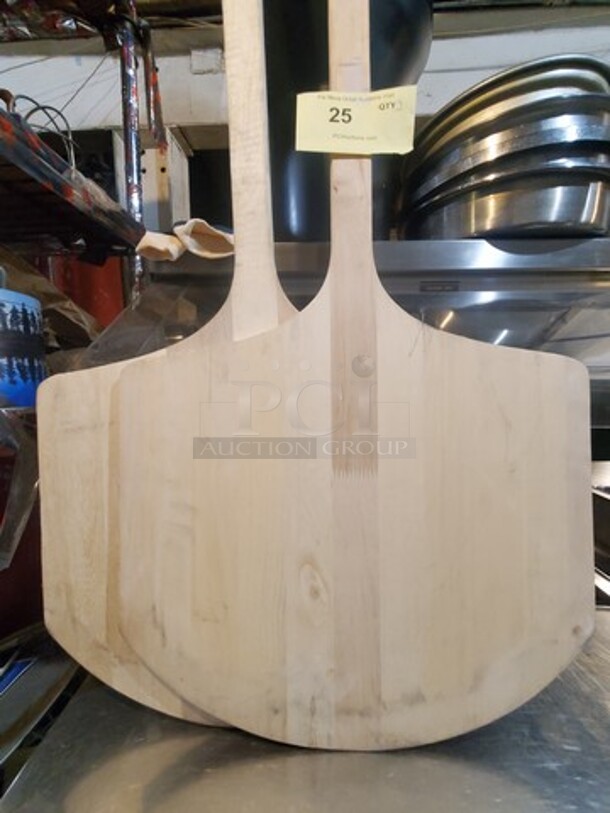 Wood Pizza Peel Brand New! BIDX2 - Image 2 of 2