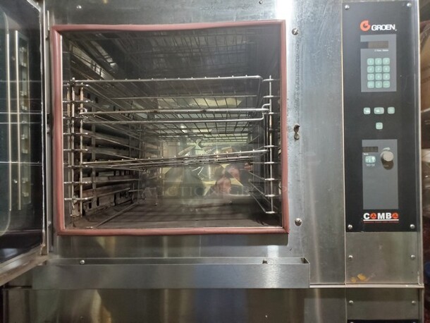 GROEN CC20-G COMBO Natural Gas Double Deck Convection Oven 120V/1PH 44X38X77 - Image 5 of 7
