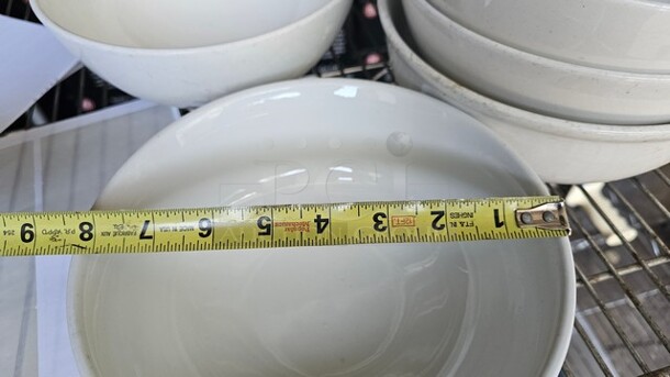 Lot of 7 White Bowls - Image 2 of 3