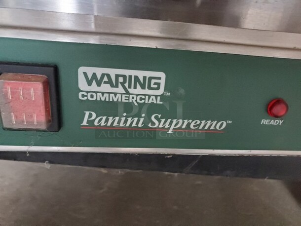 Waring Commercial Panini Grill
Good Working Condition - Image 2 of 6