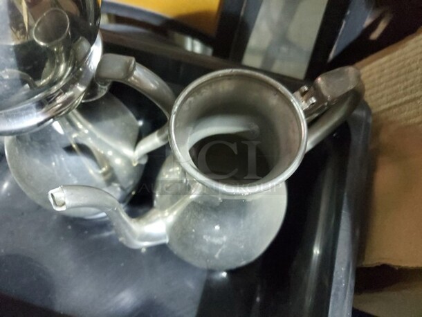 Lot of 6 Vintage Stainless Steel Pitchers - Image 4 of 5