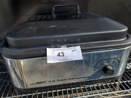 Nesco 18qt Roaster Oven
120 V.A.C.
1425 Watts