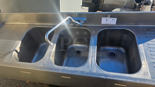 Eagle 3 Compartment Sink - Image 4 of 5