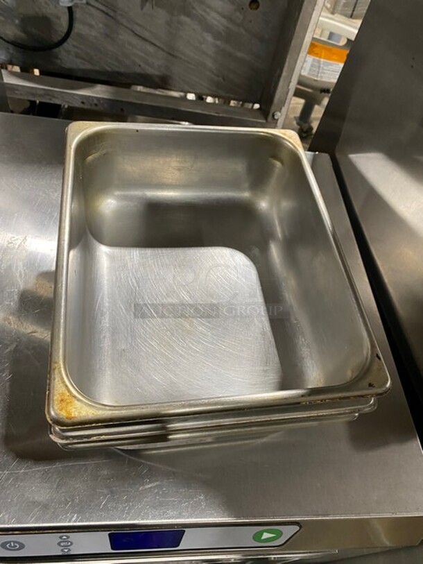 All Stainless Steel 1/2 Drop In Pan! 3 X Your Bid! - Image 4 of 4