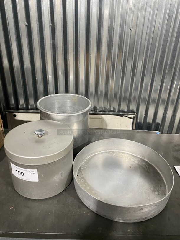 All One Money! Stainless Steel Pot, Cake Pan! - Image 1 of 6