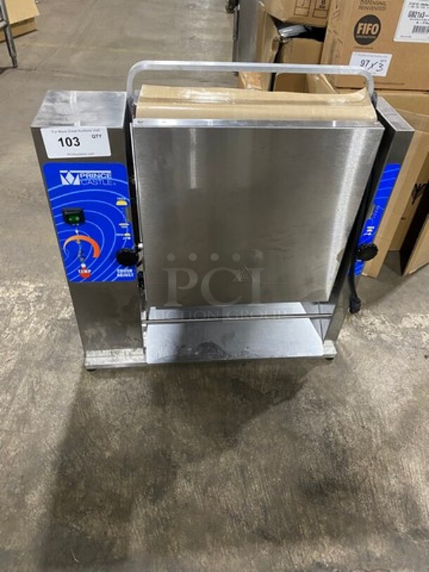 Prince Castle Commercial Countertop Vertical Toaster! All Stainless Steel! Model: 297T9 SN: KTGK430593X 115V - Image 1 of 8