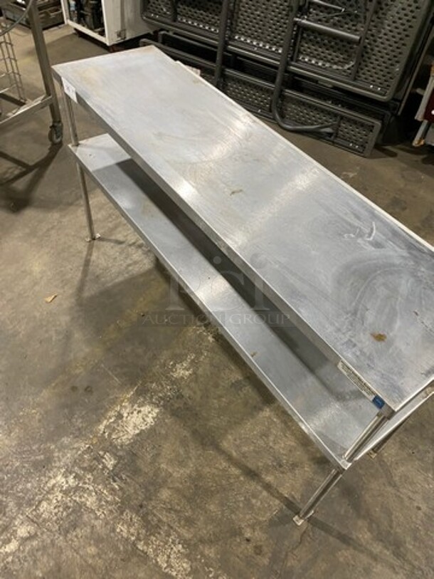 Solid Stainless Steel Double Overhead Shelf! - Image 8 of 8