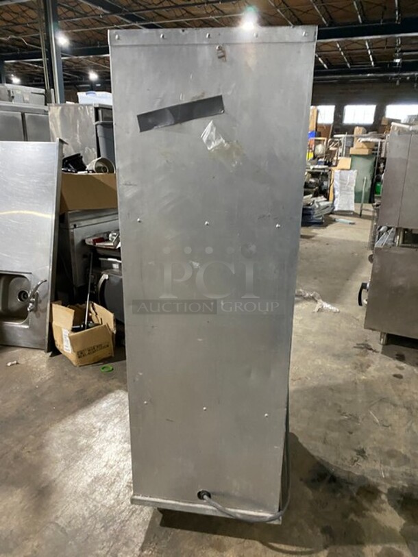 Cres Cor Commercial Insulated Warming/Proofing Cabinet! With 2 Half Doors! Holds Full Size Trays! All Stainless Steel! On Casters! - Image 3 of 8
