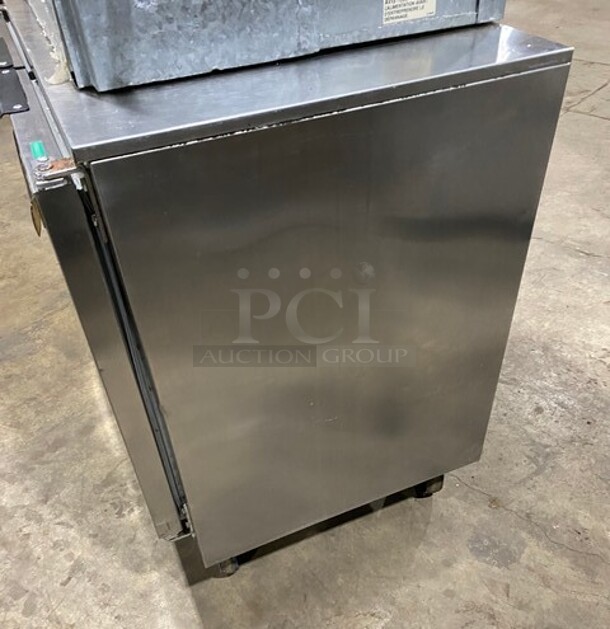 Beverage Air Stainless Steel Commercial 2 Door Undercounter Cooler on Commercial Casters! MODEL UCR34HC SN:13304623 115V 1PH - Image 2 of 7