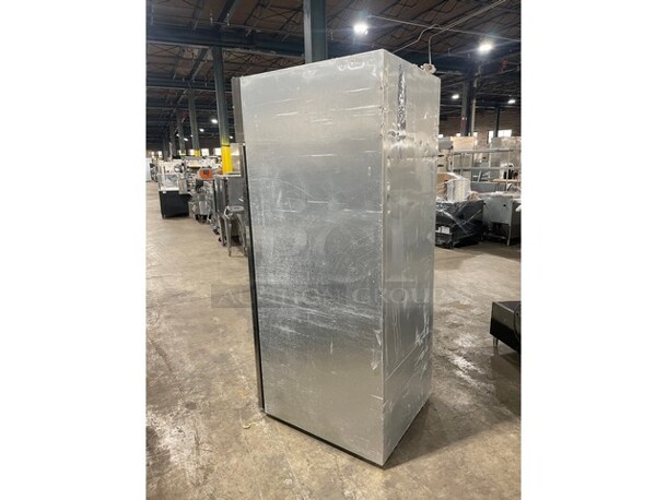 True Commercial Single Door Reach In Refrigerator! With Poly Coated Racks! All Stainless Steel! Model TG1R1S! 115V 1Phase!  - Image 4 of 8