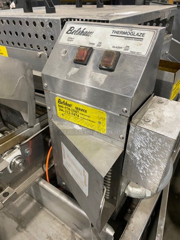 Belshaw/Lincoln Thermoglaze Floor Style Donut Glazing Machine! All Stainless Steel! Model: 130120 SN: 3041046 208V 60HZ 1 Phase - Image 5 of 9