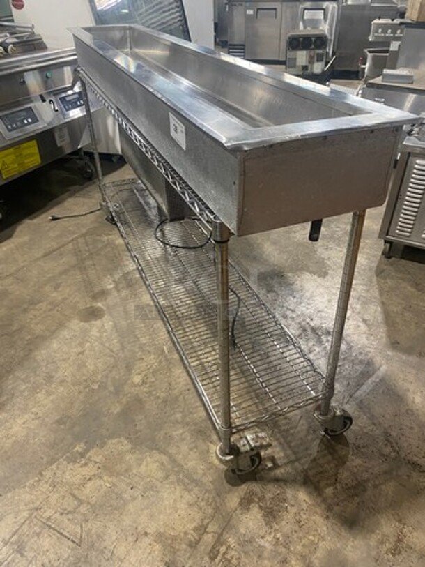 Lern Commercial Drop In Cold Pan! Solid Stainless Steel! On Casters! Model: 620SC SN: 40348 115V - Image 2 of 10