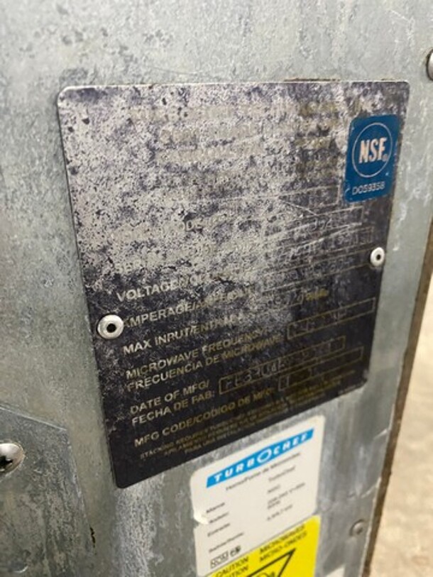 Turbo Chef Commercial Countertop Rapid Cook Oven/ Microwave Oven! All Stainless Steel! Model: NGC - Image 5 of 8