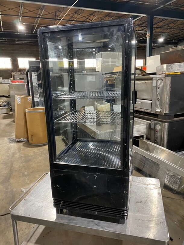 Commercial Display Case Merchandiser! Glass All Around Showcase Style! With Front And Rear Access Doors! - Image 3 of 8