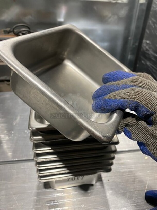 Commercial Steam Table/ Prep Table Food Pans! All Stainless Steel! 9x Your Bid! - Image 4 of 9