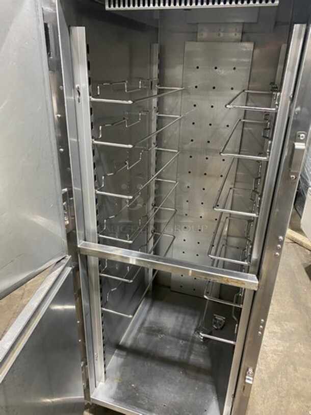 SWEET! FWE Electric Powered Food Warming Cabinet! With Solid Split Door! All Stainless Steel! On Casters! Model: TST16CHP SN: 144082001 120V 60HZ 1 Phase - Image 5 of 8