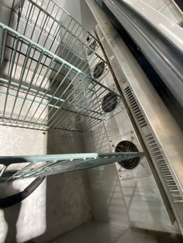 Leader Commercial 2 Top Door Back Bar Beer Bottle Cooler! Solid Stainless Steel! Model: ESBC60SC SN: NO12C0209 115V 60HZ 1 Phase - Image 6 of 9