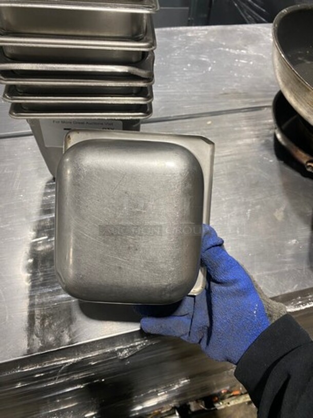 Commercial Steam Table/ Prep Table Food Pans! All Stainless Steel! 11x Your Bid! - Image 5 of 10