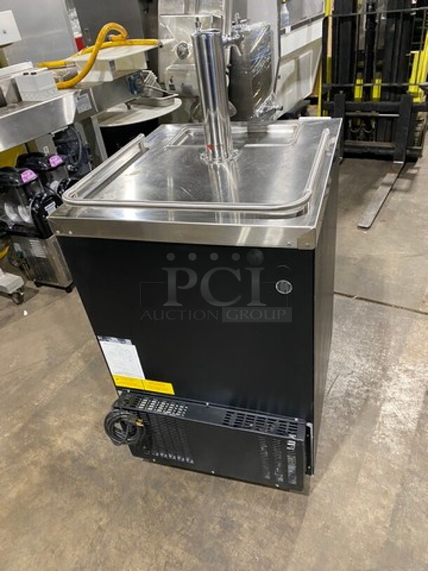 Sweet! 2019 LATE MODEL! Micro Matic Refrigerated Dual Tap Beer Kegerator! Model MDD23ENT Serial 8101670260! 115V 1 Phase! - Image 4 of 8