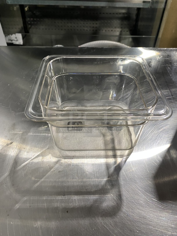 (x12) NEW! WINCO Food Pan 1/6 size 4" MODEL: SP7604 12X Your Bid! - Image 3 of 7