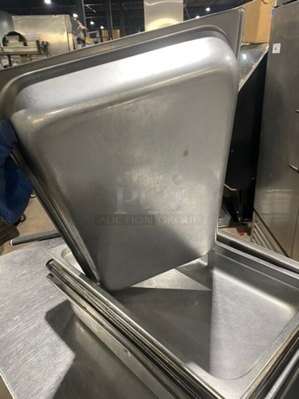 Commercial Steam Table/ Prep Table Food Pans! All Stainless Steel! 6x Your Bid! - Image 4 of 5