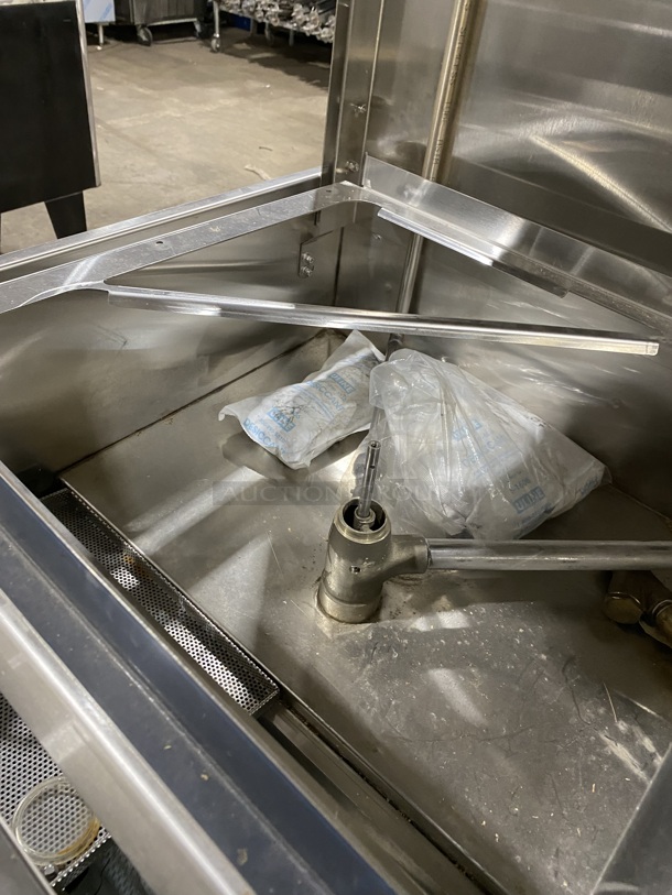 BEAUTIFUL! NEW! 2022 INSINGER Energy star Stainless Steel Commercial Straight Pass-Through Dishwasher W/ Tank!  MODEL 50-20N2-NSU 440V/3Ph  - Image 5 of 10